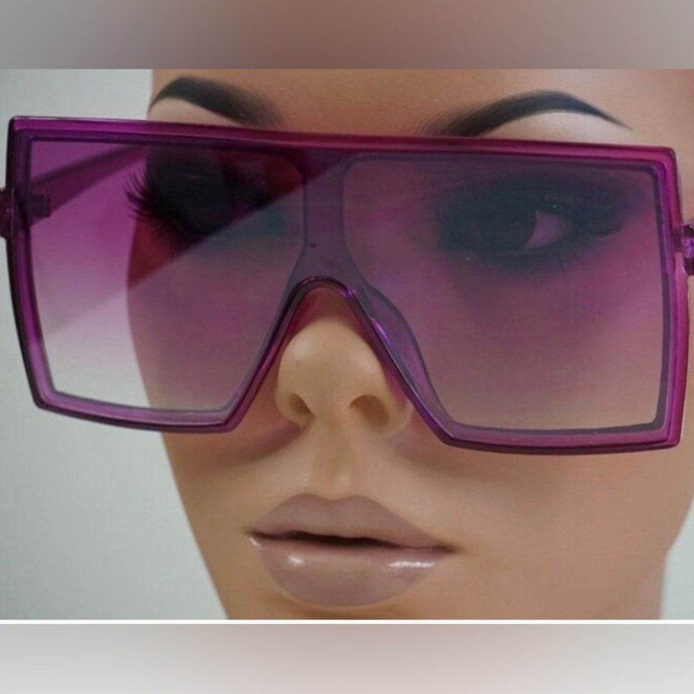 Hot Trendy Oversized Square Sunglasses